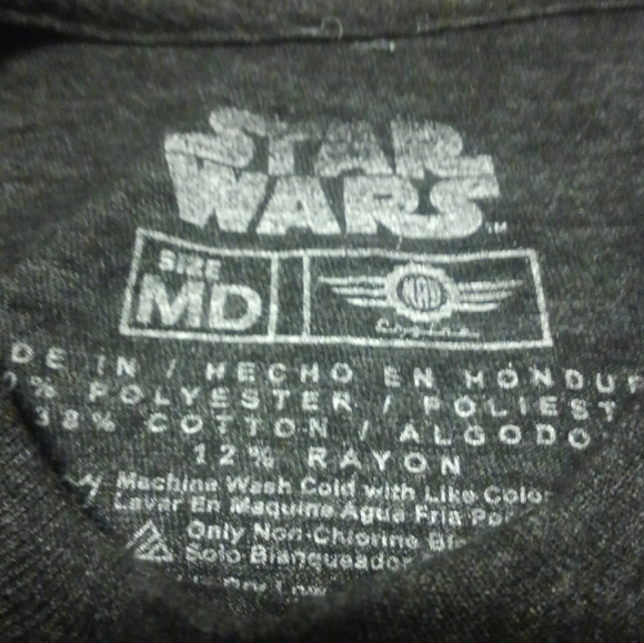 🔥🤖 Kylo Ren ✨️Star Wars Shirt Medium New Order Jedi 💎 Darth Vader Han Solo - Picture 3 of 11